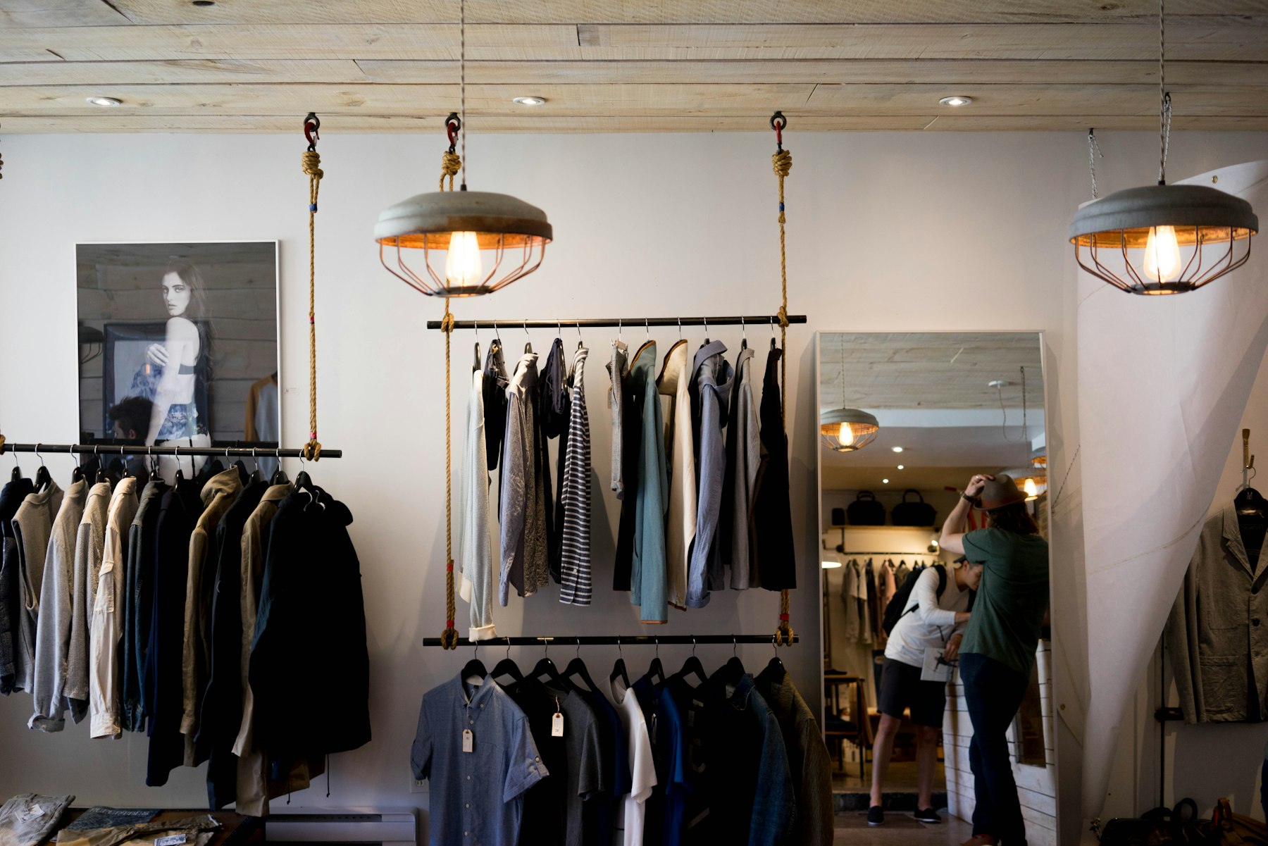 Clothing rails